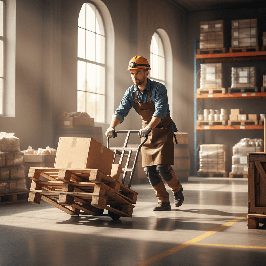 Efficient material handling