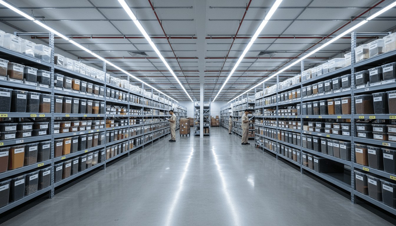 Efficiency at Scale: The Small Business Guide to Warehouse Small Parts Storage and Tracking